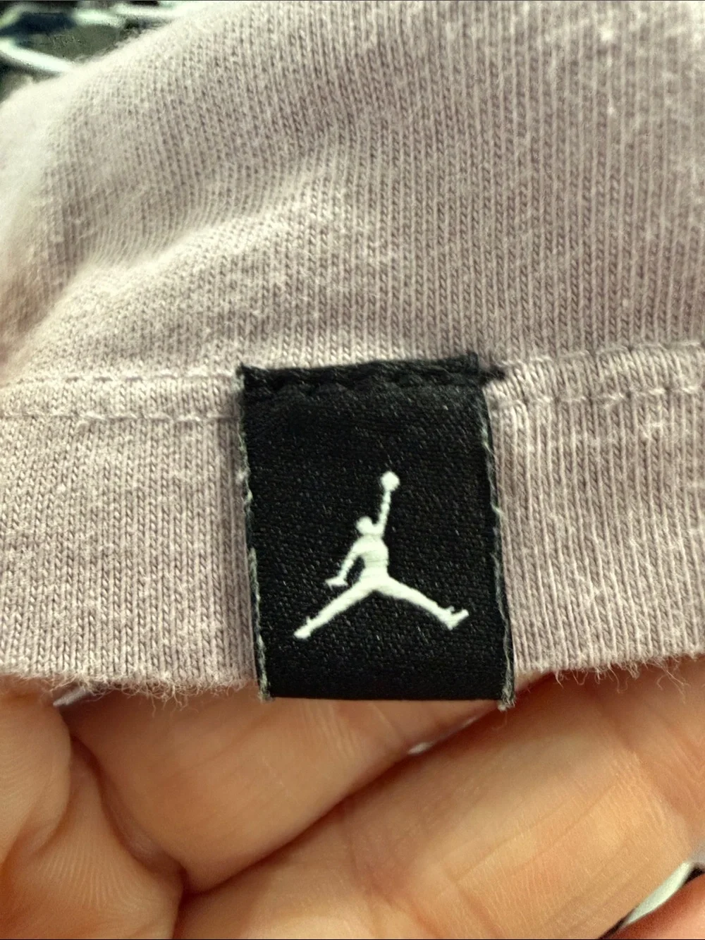 JORDAN Sleeveless Jumpman Tank - Dusty Lavendar with Yellow Logo Size XXL